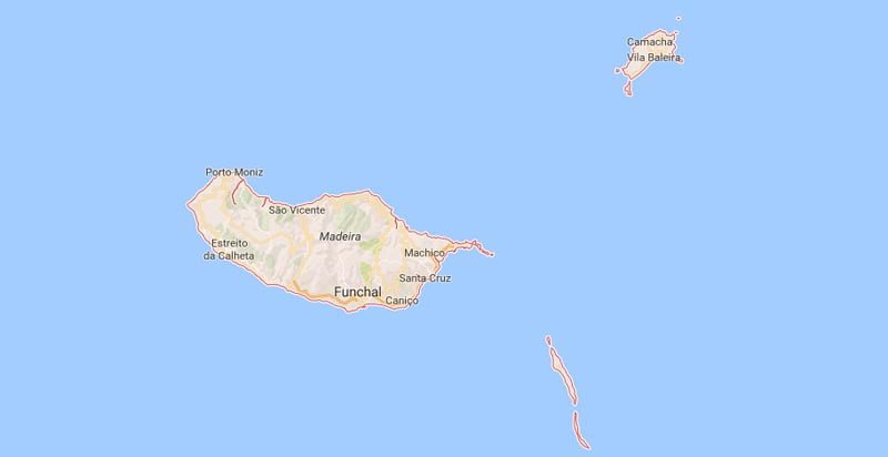 mapa arquipélago da madeira Quantas ilhas tem o Arquipélago da Madeira?   Cultuga