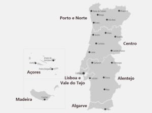Regiões de Portugal entenda as divisões no mapa Cultuga